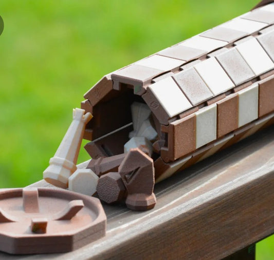 לוח שחמט/דמקה מתקפל