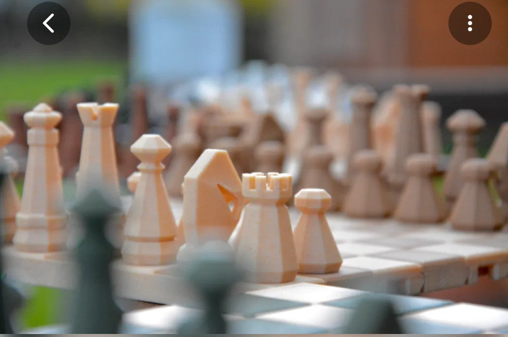 לוח שחמט/דמקה מתקפל