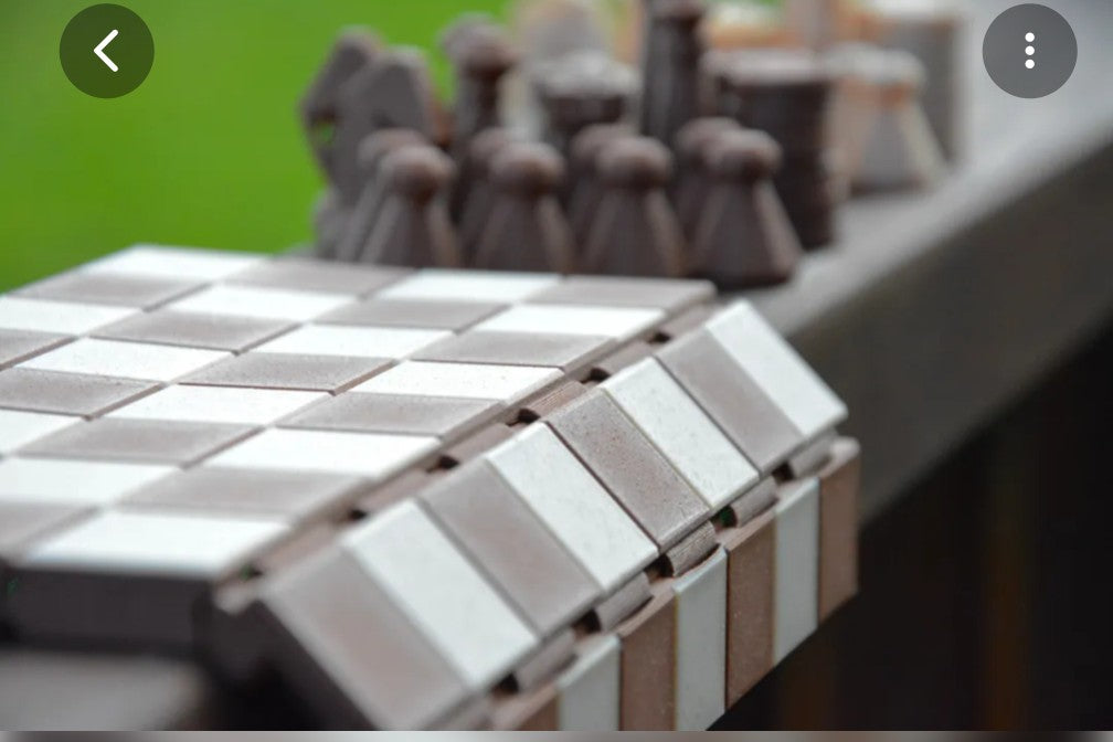 לוח שחמט/דמקה מתקפל